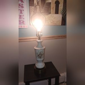 Vintage large ceramic table lamp